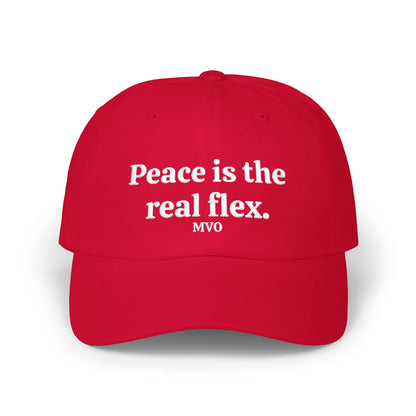 Peace is the real flex | Classic Cap