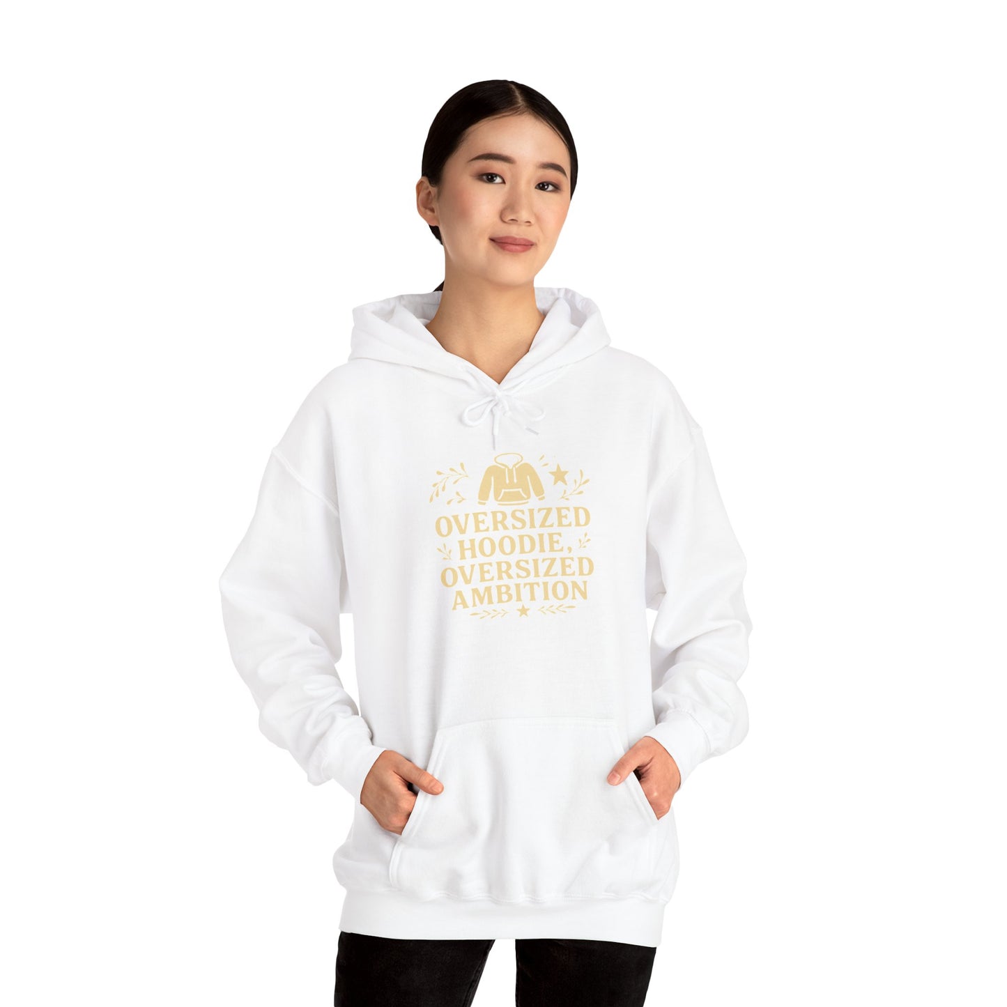 Oversized hoodie, oversized ambition. | Cozy Hoodie