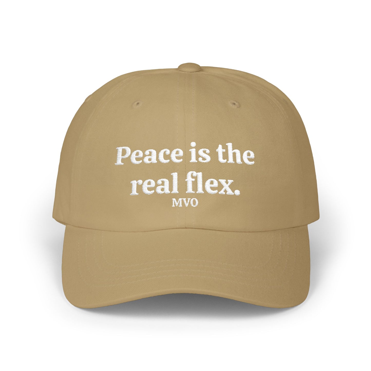 Peace is the real flex | Classic Cap