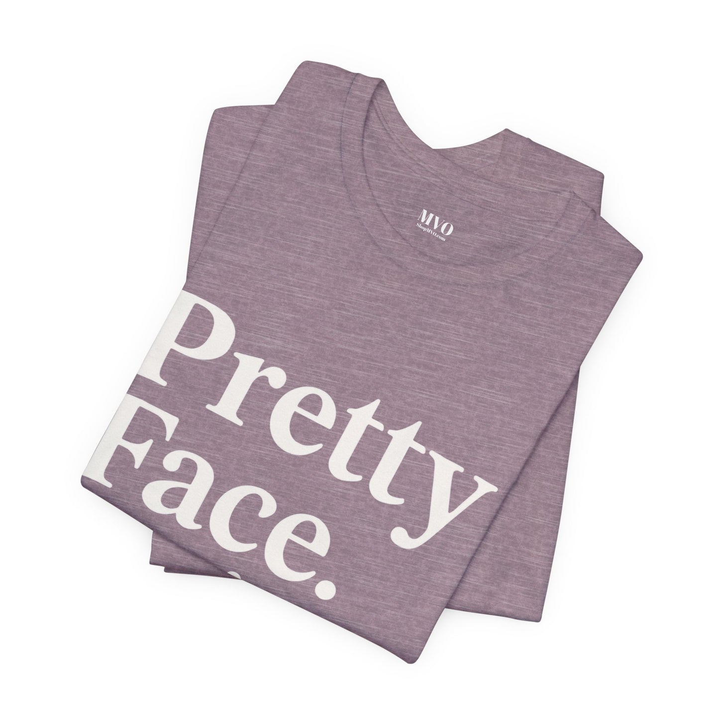 Pretty Face. Business Brain. | Unisex Short Sleeve Tee