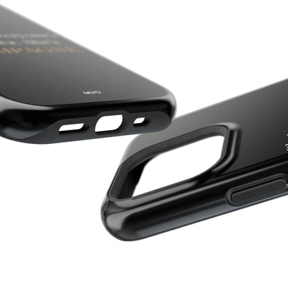She's not everyone's cup of tea, she's champagne. | Impact-Resistant Phone Case