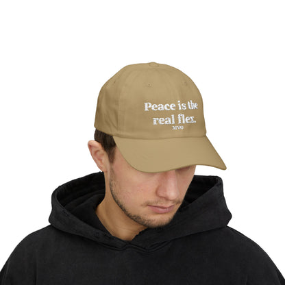 Peace is the real flex | Classic Cap