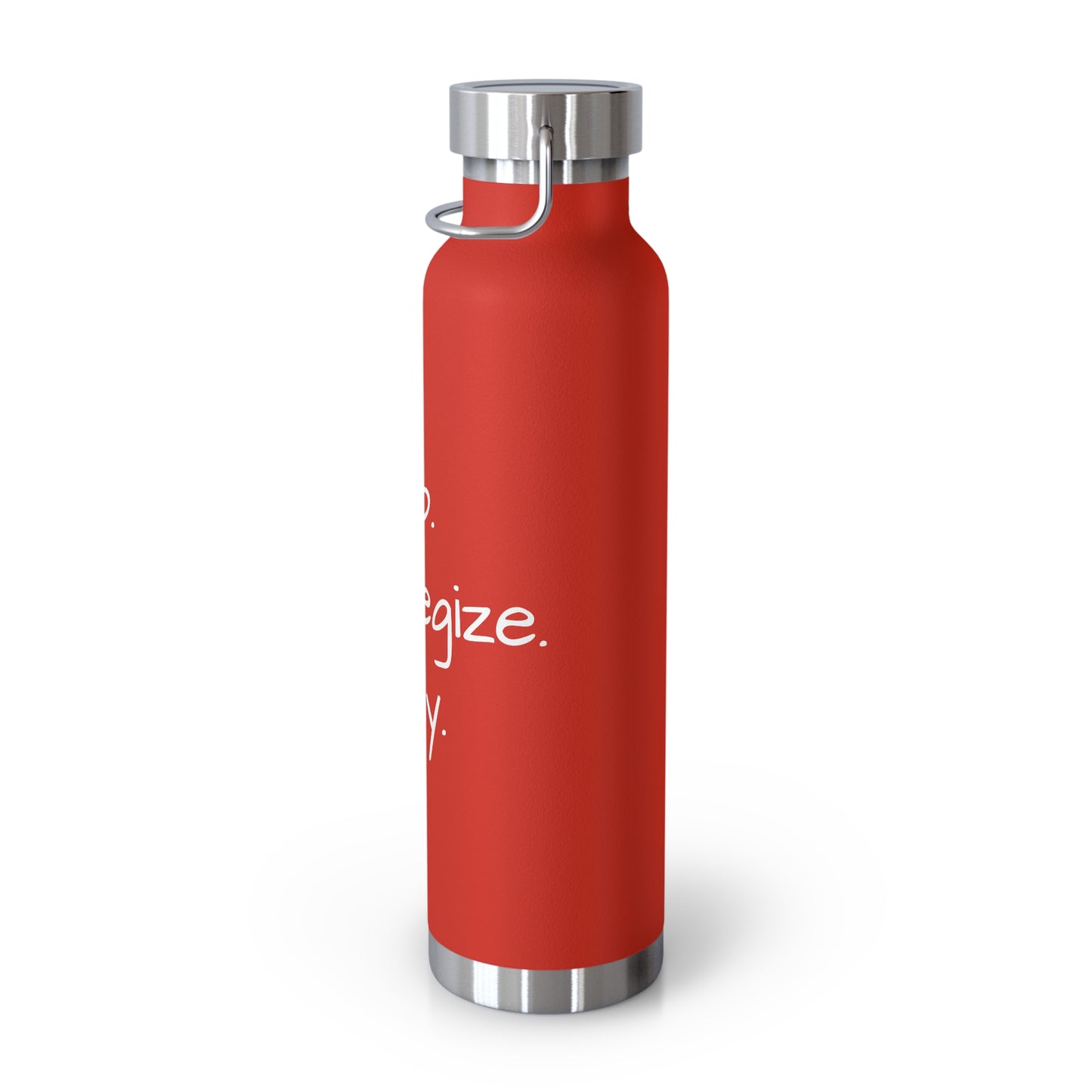 Sip. Strategize. Slay | Copper Vacuum Insulated Bottle