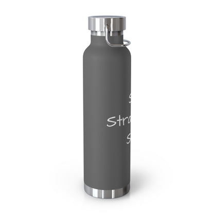 Sip. Strategize. Slay | Copper Vacuum Insulated Bottle