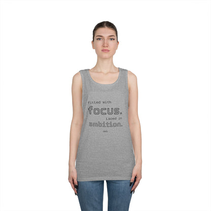 Focus & Ambition | Unisex Cotton Tank Top