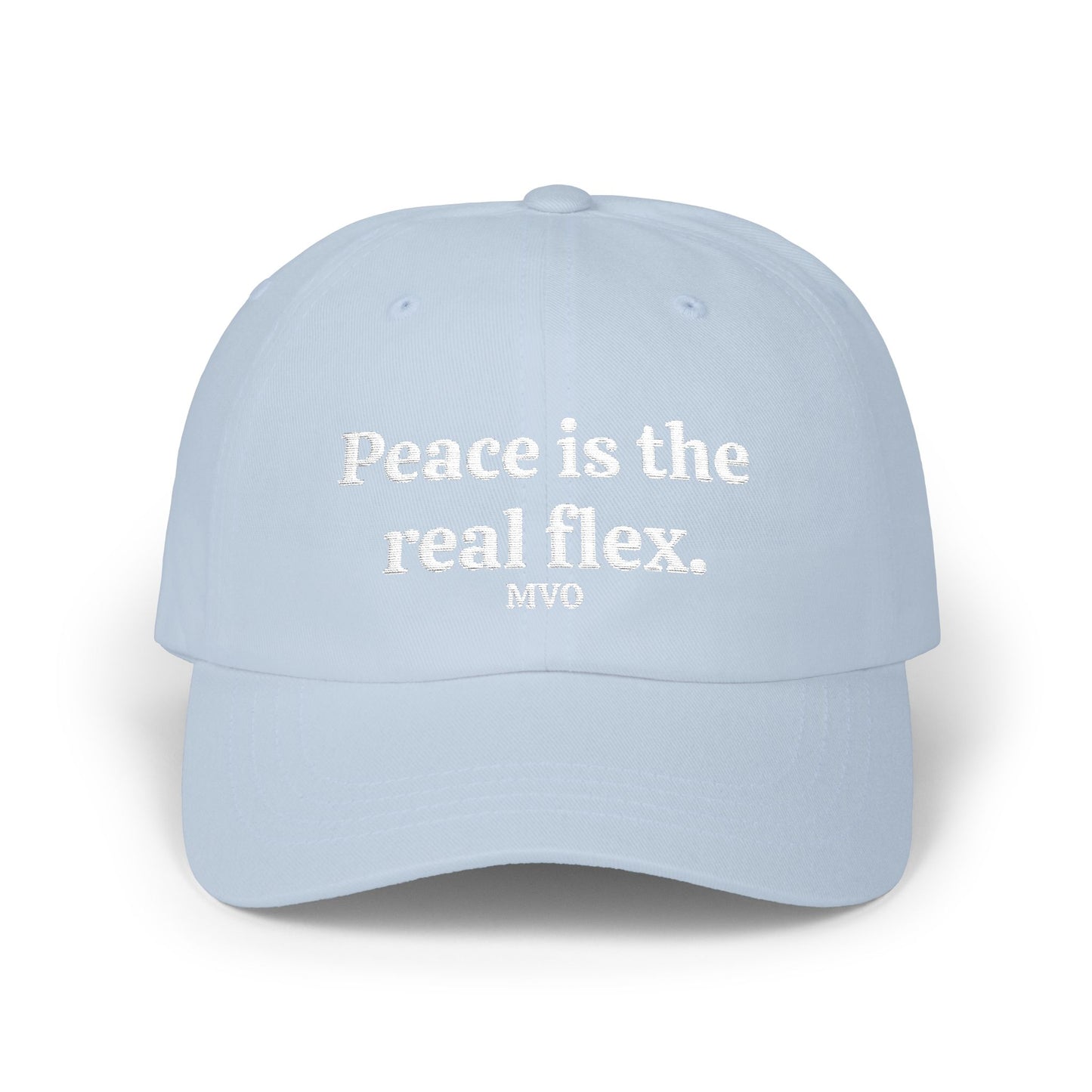 Peace is the real flex | Classic Cap