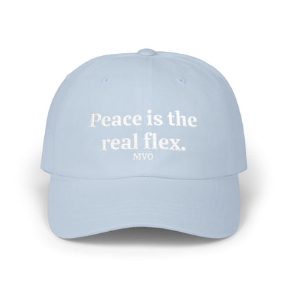 Peace is the real flex | Classic Cap