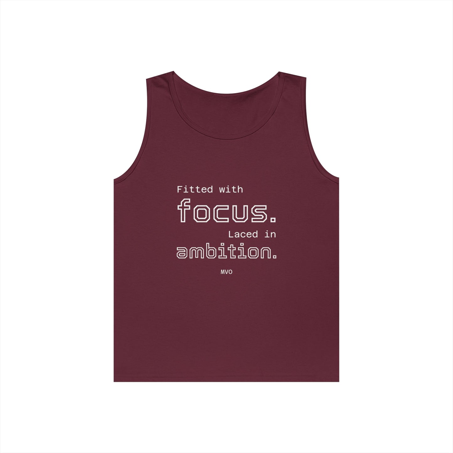 Focus & Ambition | Unisex Cotton Tank Top