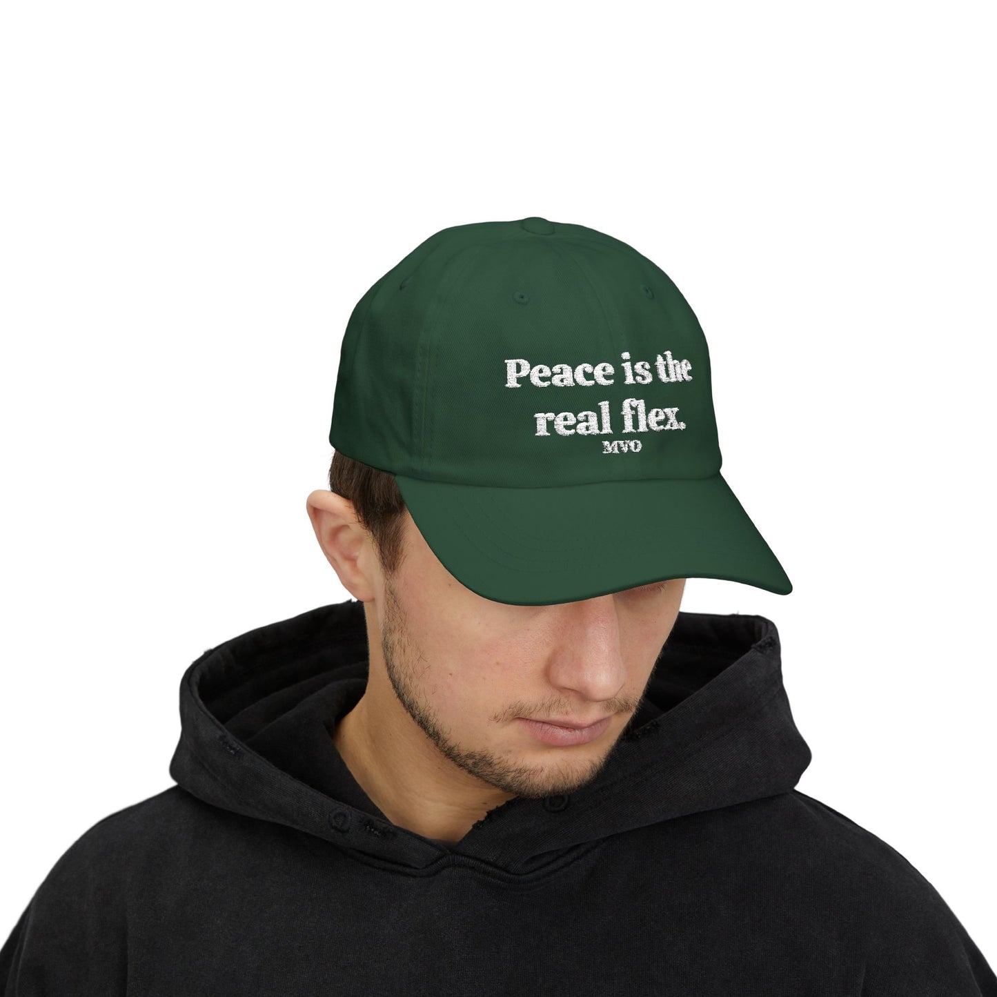Peace is the real flex | Classic Cap