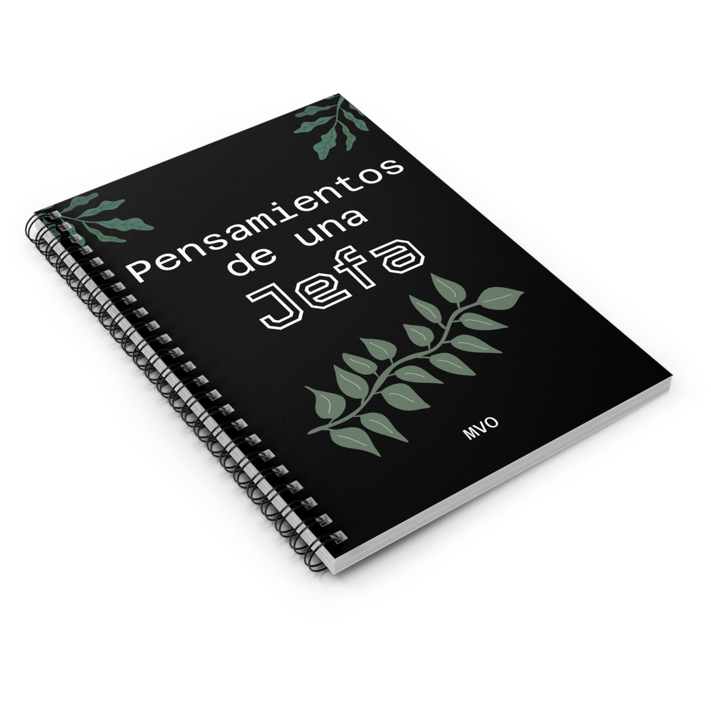 Pensamientos de una Jefa | Spiral Notebook