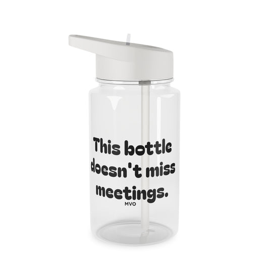 This Bottle Doesn't Miss Meetings | Stylish Tritan Water Bottle