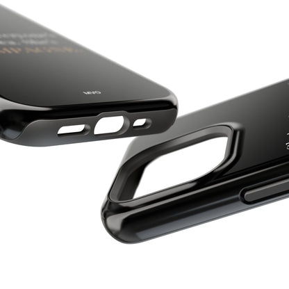 She's not everyone's cup of tea, she's champagne. | Impact-Resistant Phone Case
