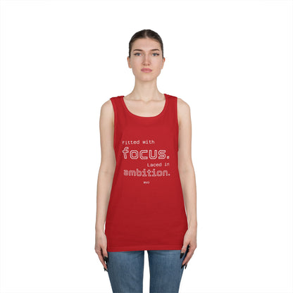 Focus & Ambition | Unisex Cotton Tank Top