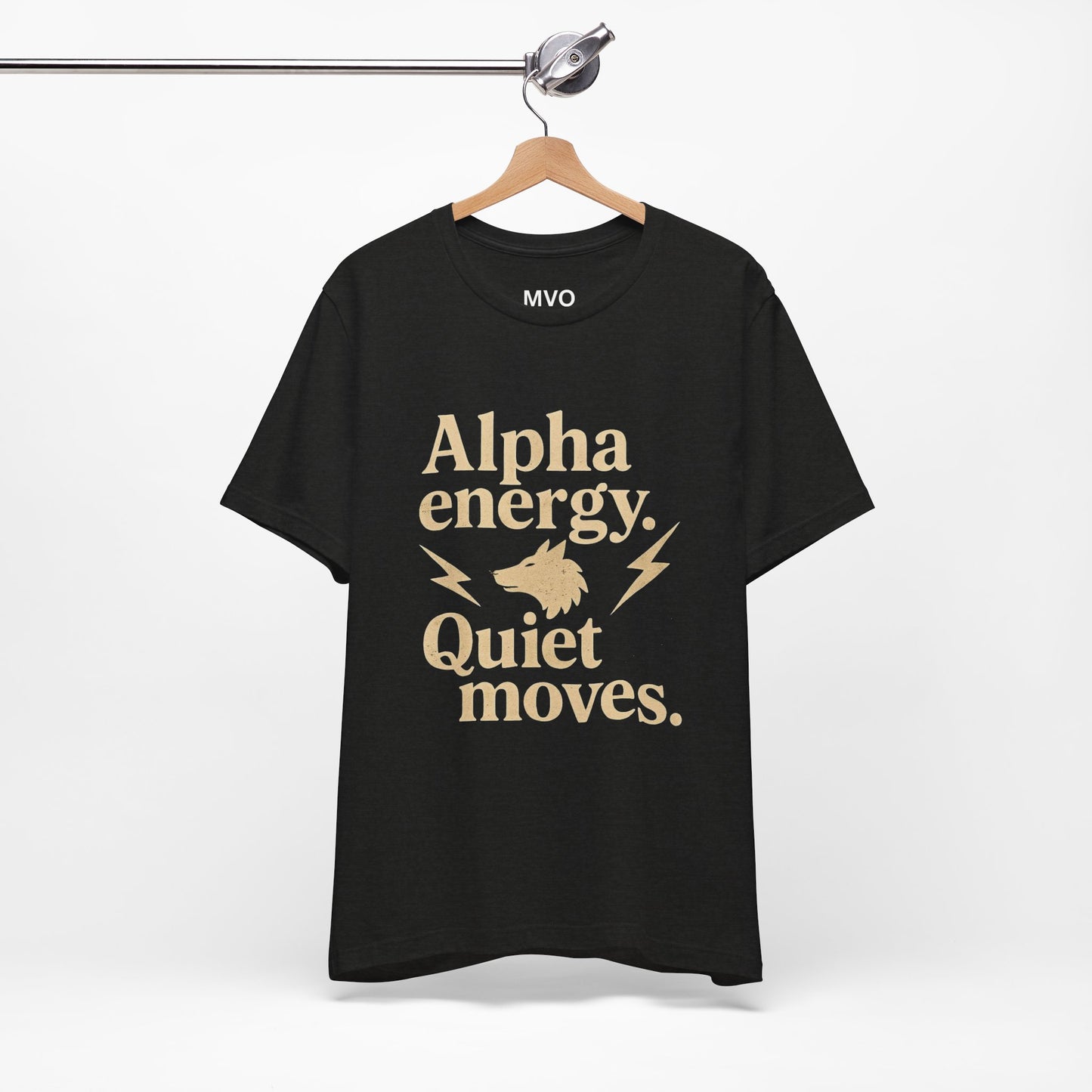 Alpha Energy. Quiet Moves. | Unisex T-Shirt Short Sleeve