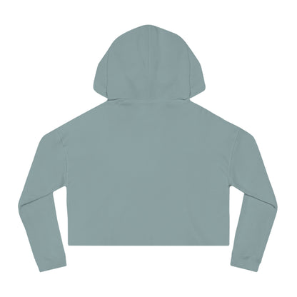 She's not everyone's cup of tea, she's champagne. | Cropped Hooded Sweatshirt