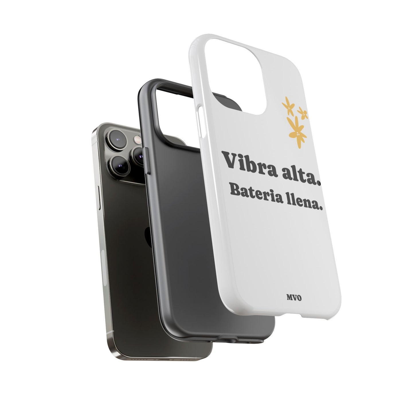 Vibra alta, Bateria llena | Phone Case