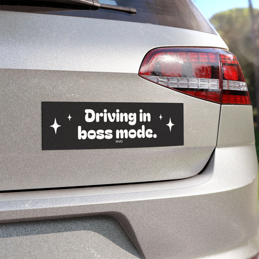 Boss Mode |  Car Magnet