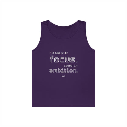 Focus & Ambition | Unisex Cotton Tank Top