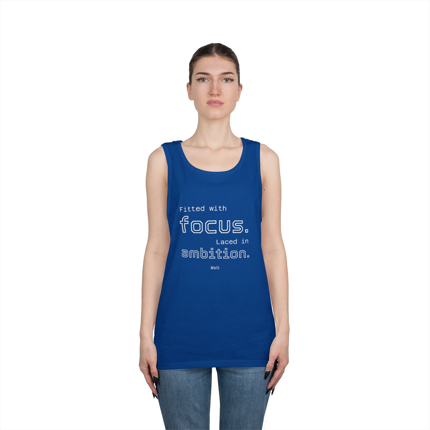 Focus & Ambition | Unisex Cotton Tank Top