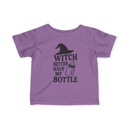 Witch Better Have My Bottle | Baby Halloween Tee