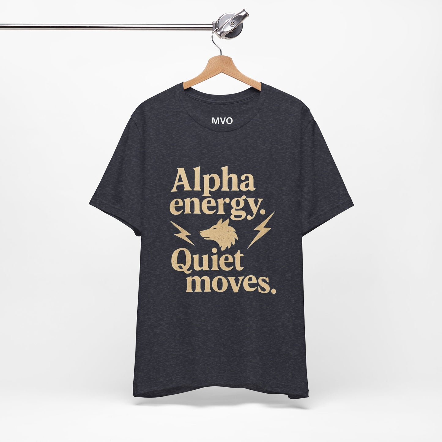 Alpha Energy. Quiet Moves. | Unisex T-Shirt Short Sleeve