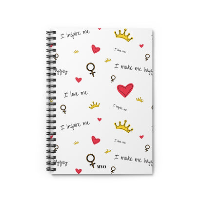 I Inspire Me, I Make Me Happy | Spiral Notebook