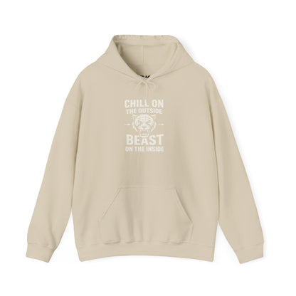 Chill On Outside Beast On The Inside | Hoodie