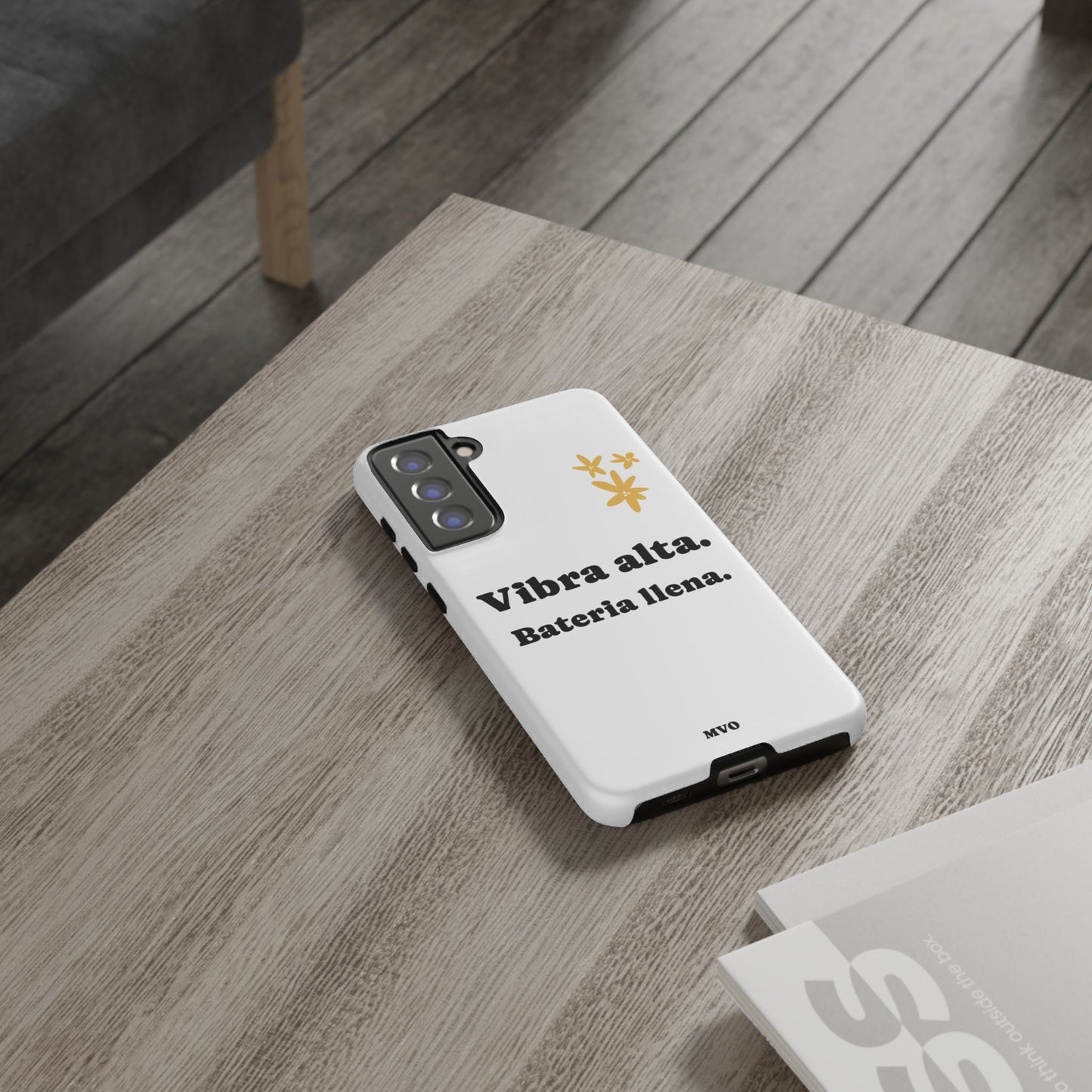 Vibra alta, Bateria llena | Phone Case
