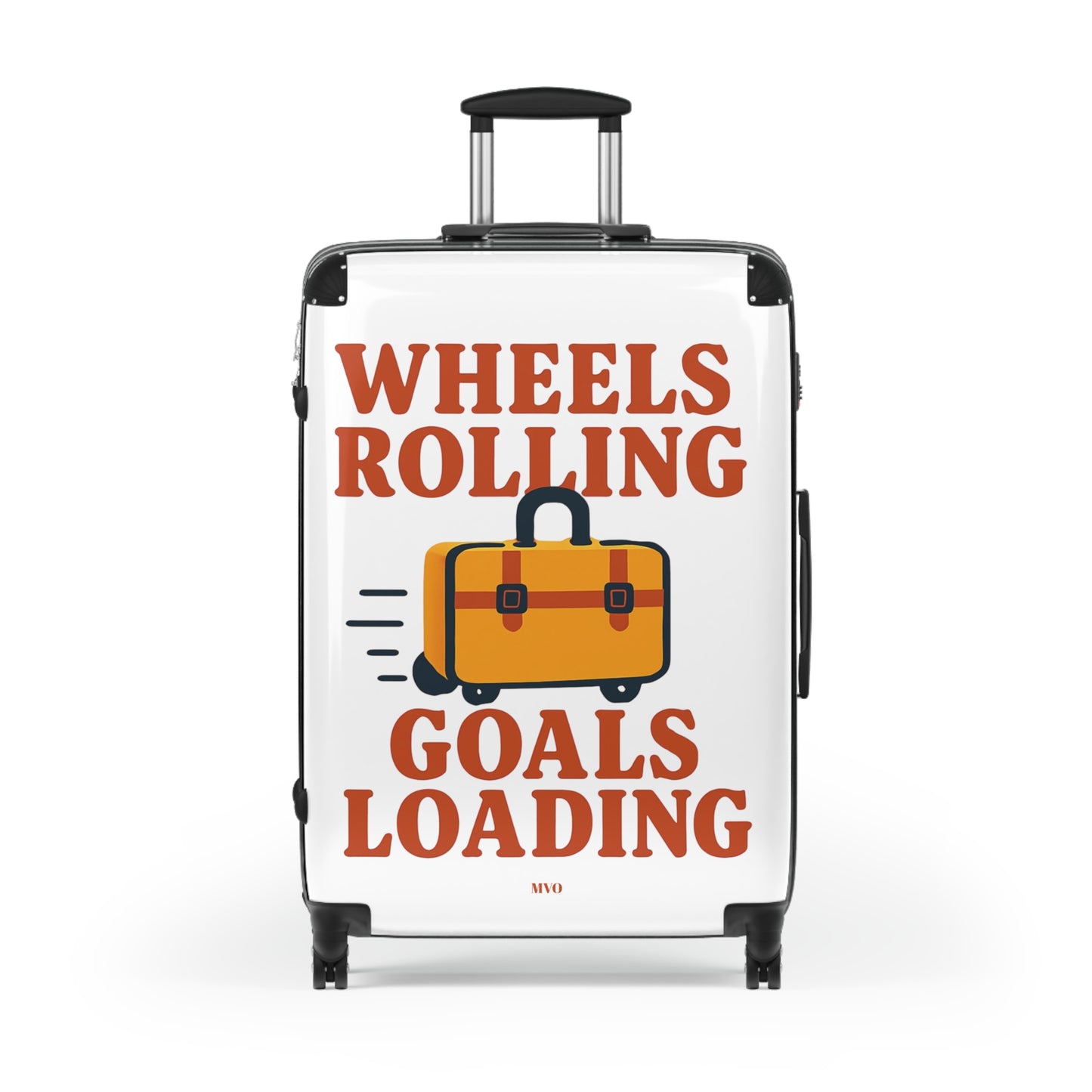 Wheels rolling, goals loading. | Wheeled Luggage