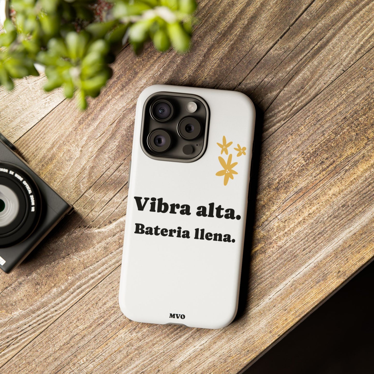 Vibra alta, Bateria llena | Phone Case