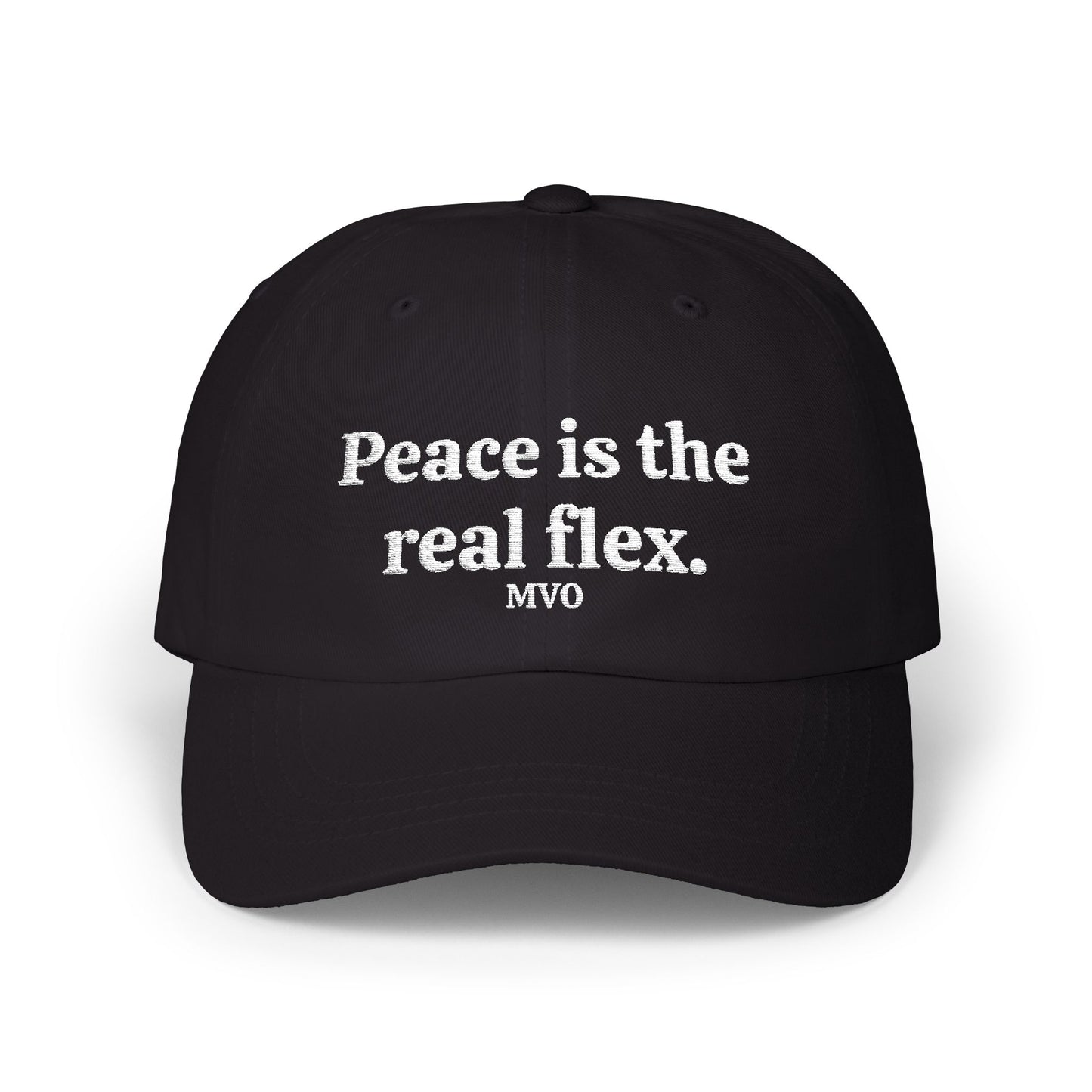 Peace is the real flex | Classic Cap