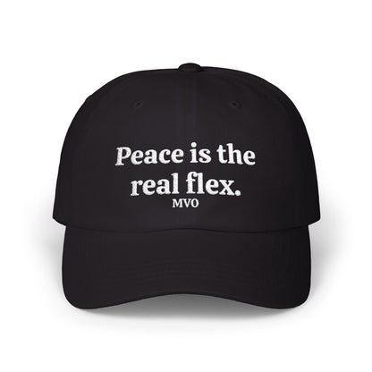 Peace is the real flex | Classic Cap