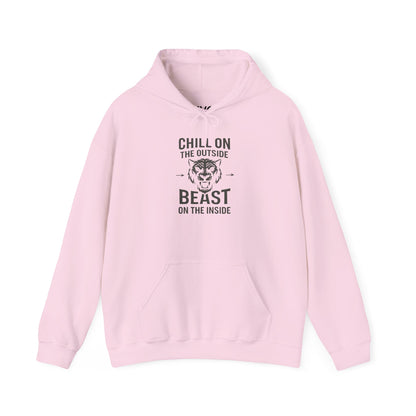 Chill On Outside Beast On The Inside | Hoodie