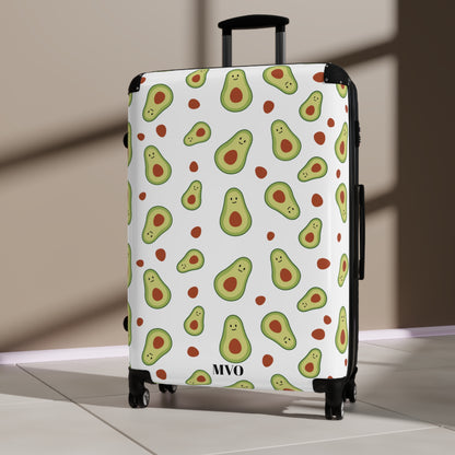 Travel Luggage | Avocado Pattern