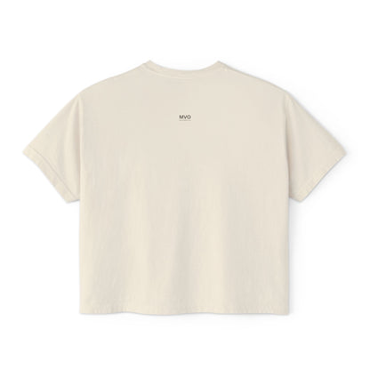 Built to lead, not follow. | Empowering Women's Boxy Tee