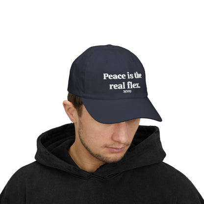 Peace is the real flex | Classic Cap