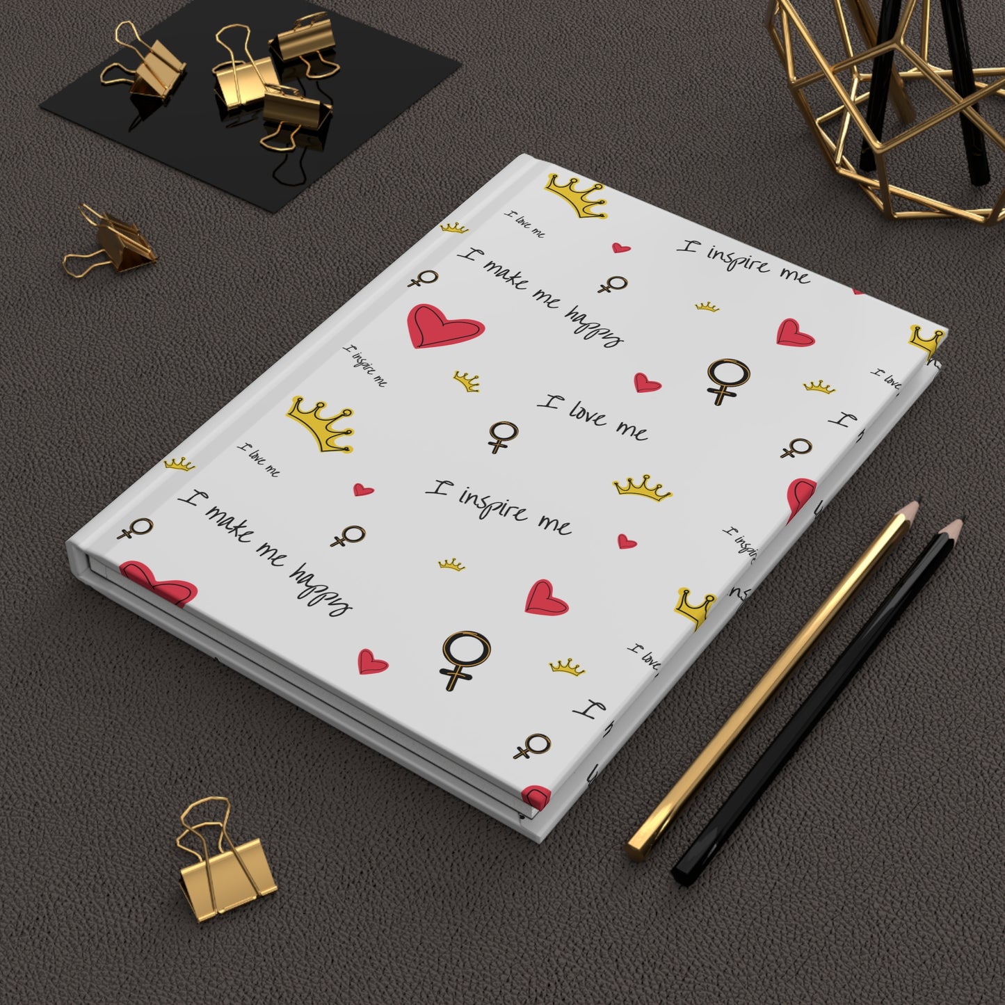 I Inspire Me, I Make Me Happy |  Hardcover Journal