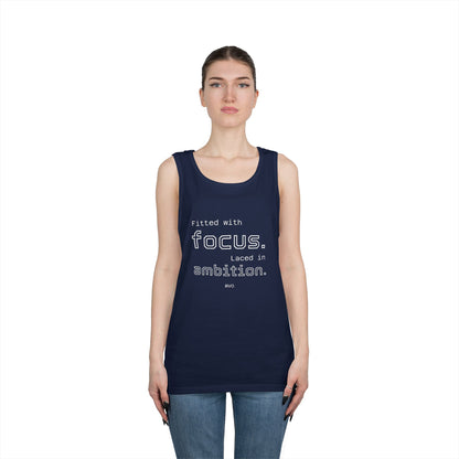Focus & Ambition | Unisex Cotton Tank Top