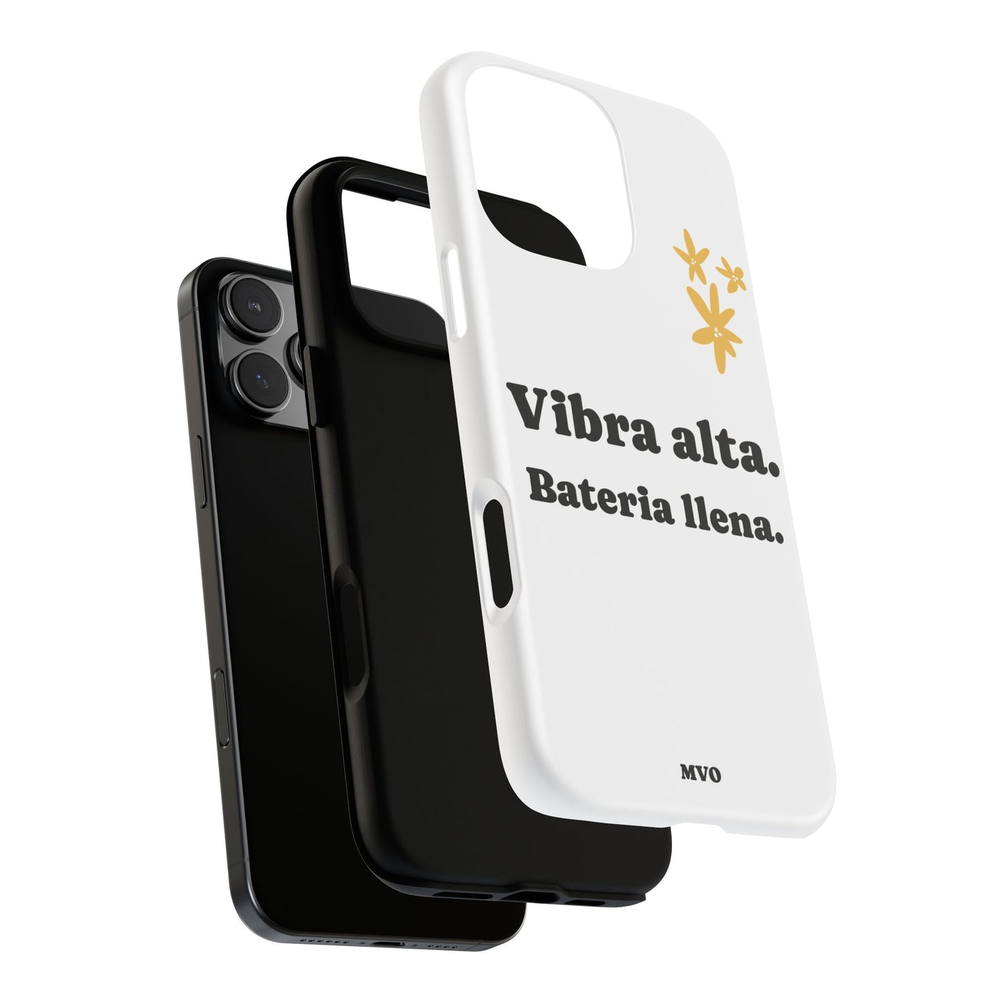 Vibra alta, Bateria llena | Phone Case