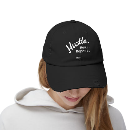 Hustle, Heal, Repeat | Unisex Motivational Hat
