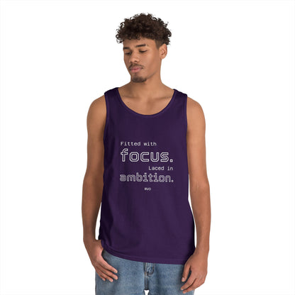 Focus & Ambition | Unisex Cotton Tank Top