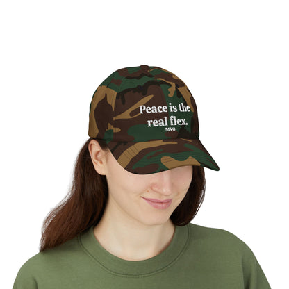 Peace is the real flex | Classic Cap