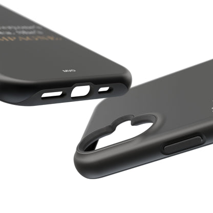 She's not everyone's cup of tea, she's champagne. | Impact-Resistant Phone Case