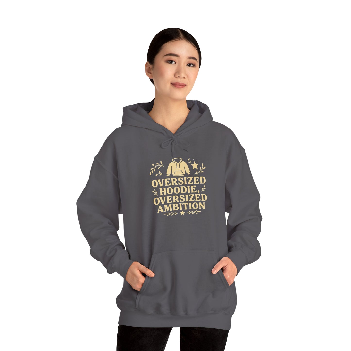 Oversized hoodie, oversized ambition. | Cozy Hoodie