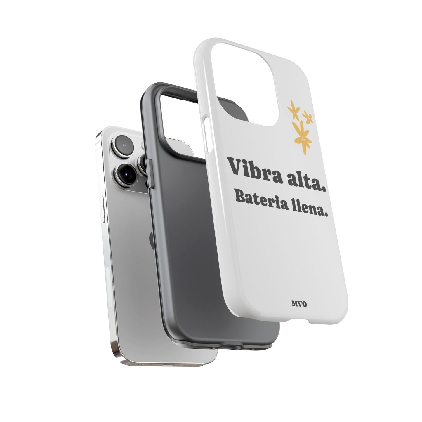 Vibra alta, Bateria llena | Phone Case