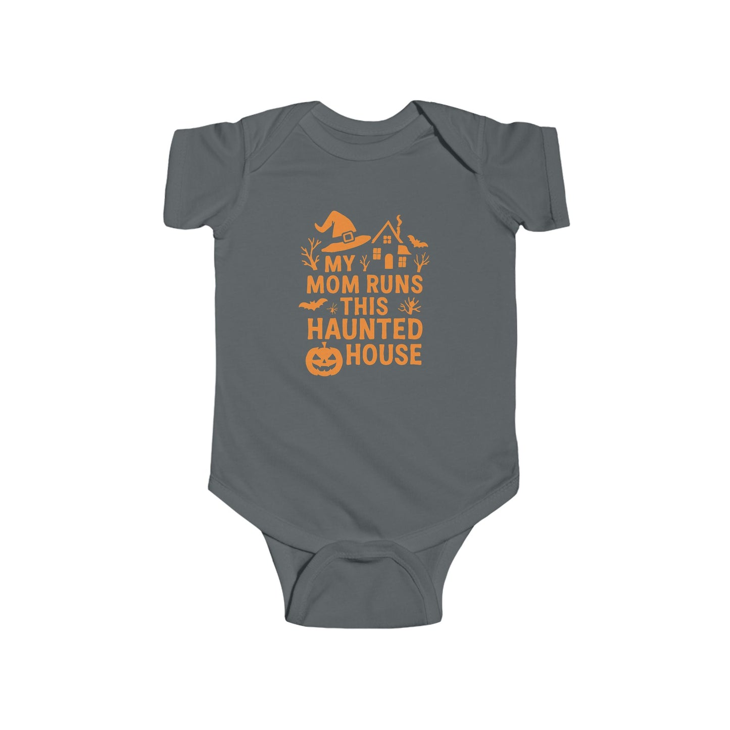 My Mom Runs This Haunted House | Baby Bodysuit