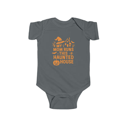 My Mom Runs This Haunted House | Baby Bodysuit