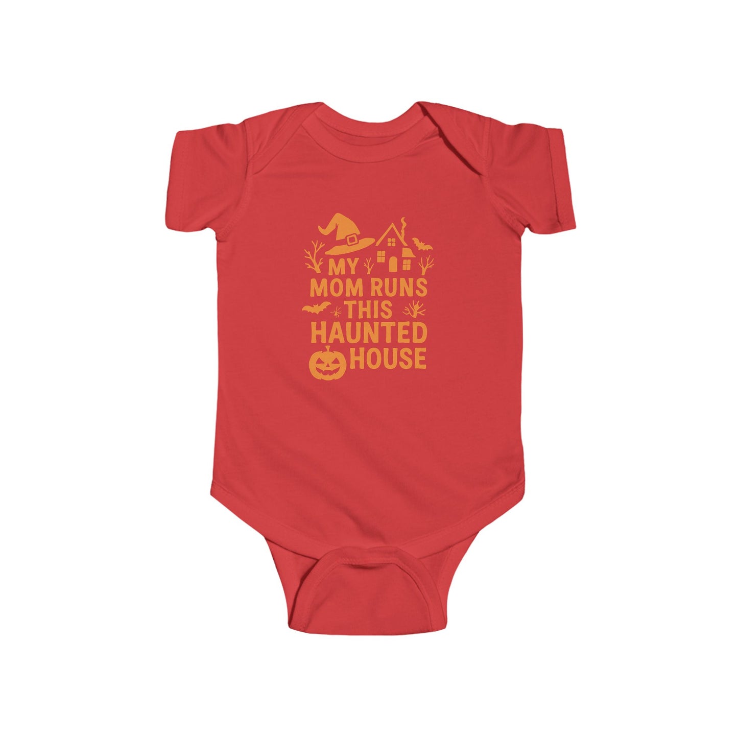 My Mom Runs This Haunted House | Baby Bodysuit