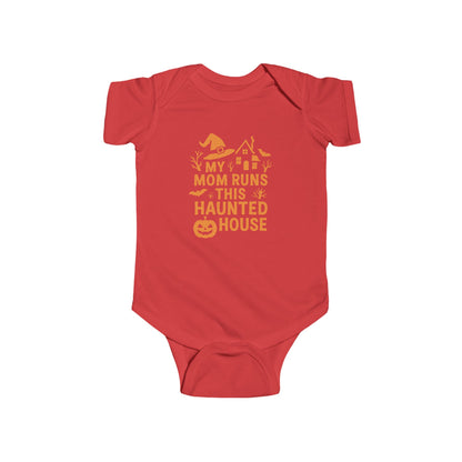 My Mom Runs This Haunted House | Baby Bodysuit