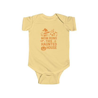 My Mom Runs This Haunted House | Baby Bodysuit